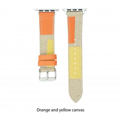 Orange and yellow canvas