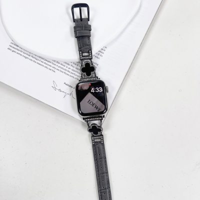 Dark grey with black buckle