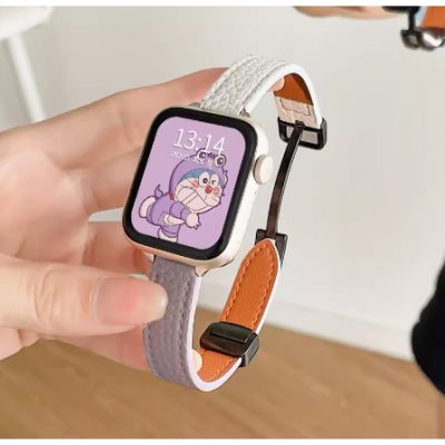 Milk white with light purple