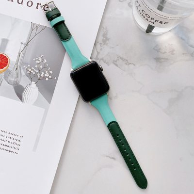 Mint green-dark green